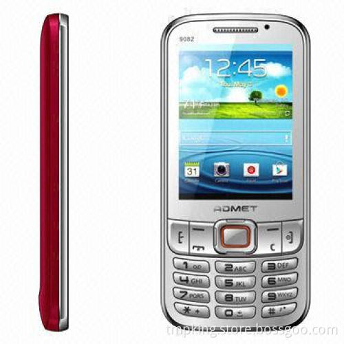 PDA and Keyboard Leather Case Back Cover Mobile Phone with 2.0-mega pixel Camera and Bluetooth
